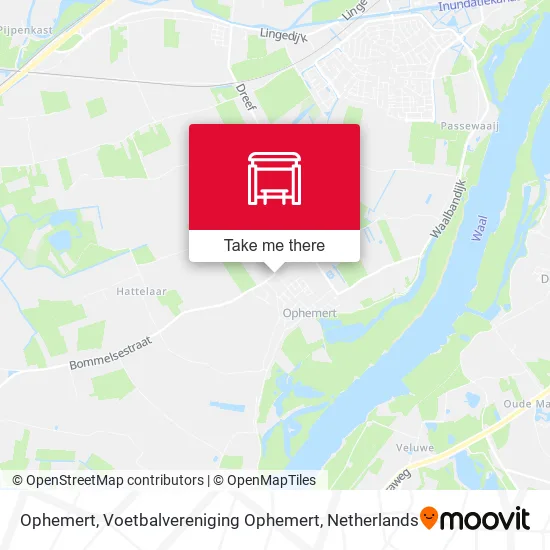 Ophemert, Voetbalvereniging Ophemert map