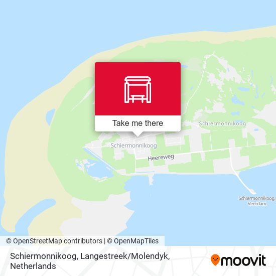 Schiermonnikoog, Langestreek / Molendyk map