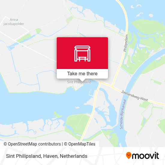 Sint Philipsland, Haven map