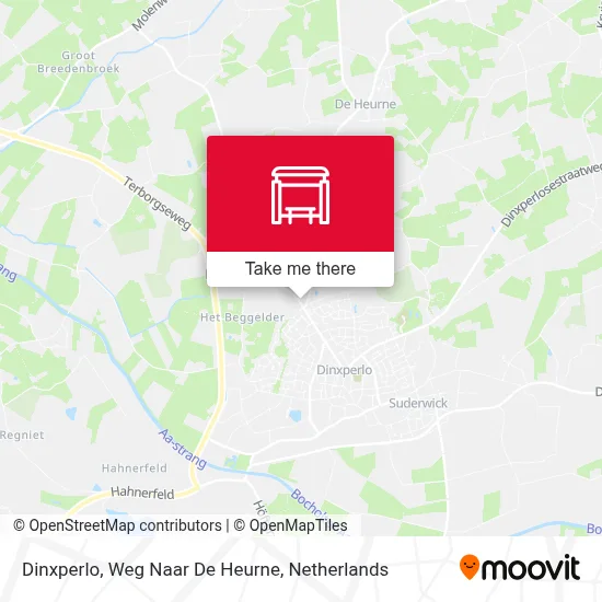 Dinxperlo, Weg Naar De Heurne map