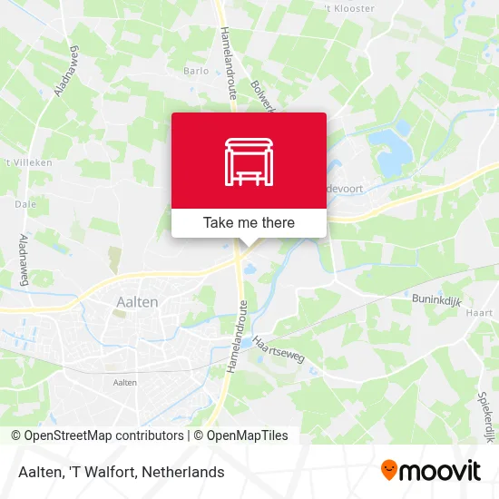 Aalten, 'T Walfort Karte