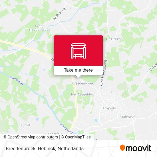 Breedenbroek, Hebinck map