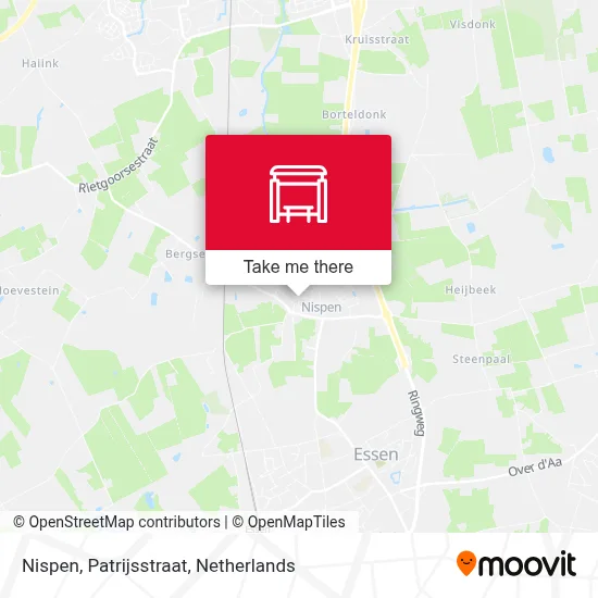 Nispen, Patrijsstraat map