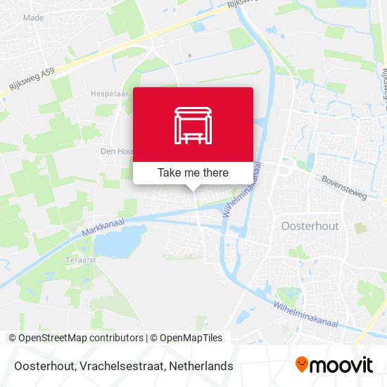 Oosterhout, Vrachelsestraat map