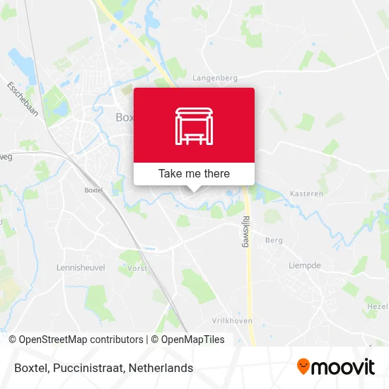 Boxtel, Puccinistraat map