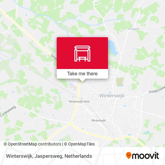 Winterswijk, Jaspersweg Karte