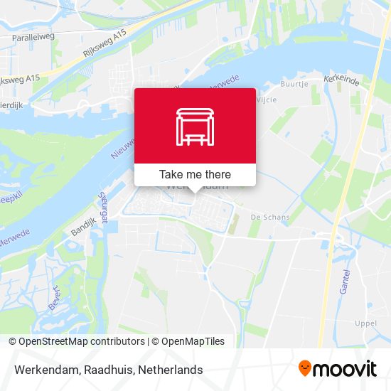 Werkendam, Raadhuis map