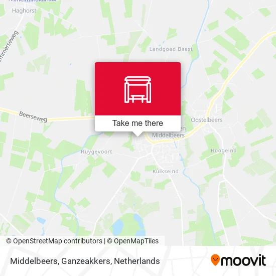Middelbeers, Ganzeakkers map