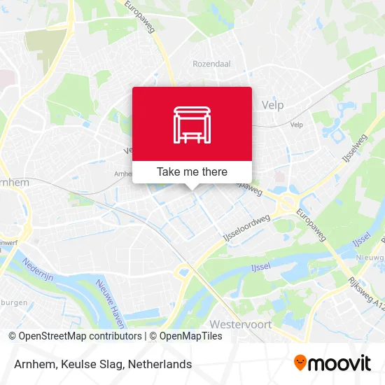 Arnhem, Keulse Slag map