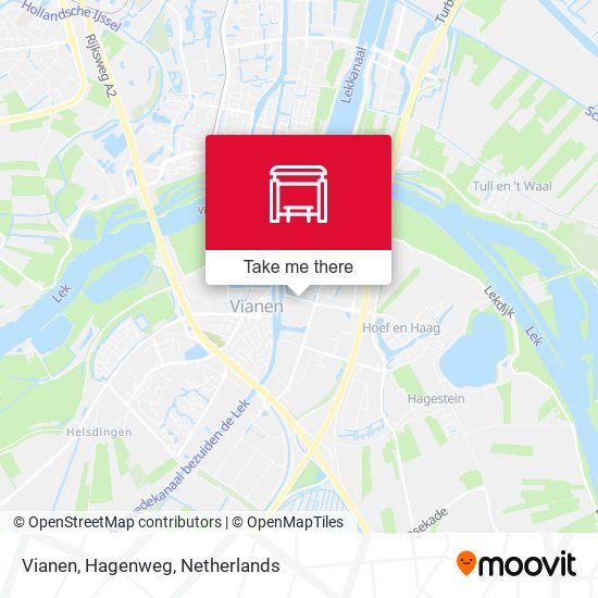 Vianen, Hagenweg map