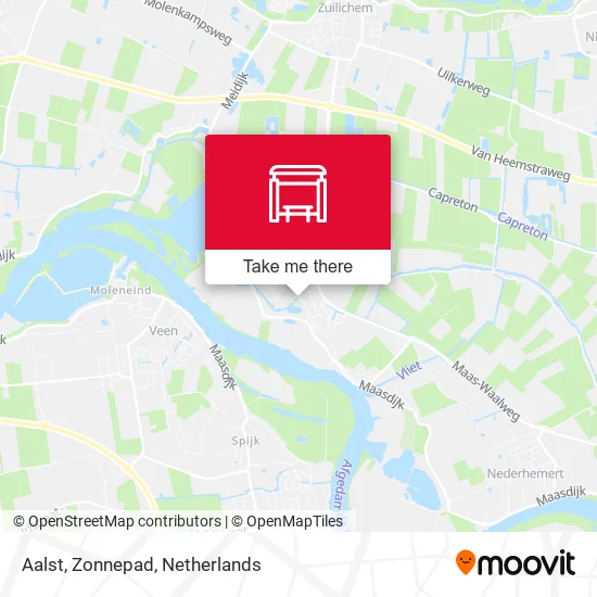 Aalst, Zonnepad map