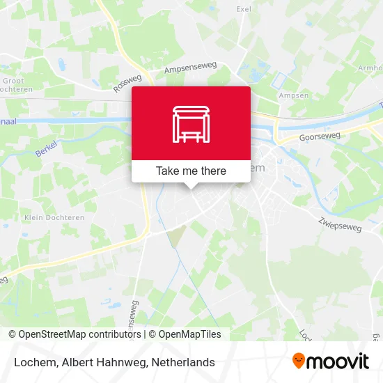 Lochem, Albert Hahnweg map