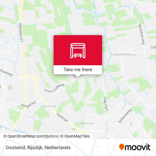 Oosteind, Rijsdijk map