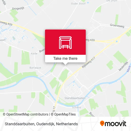 Standdaarbuiten, Oudendijk map