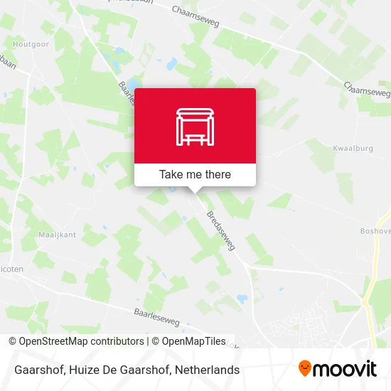 Gaarshof, Huize De Gaarshof map