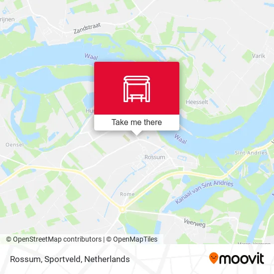 Rossum, Sportveld map