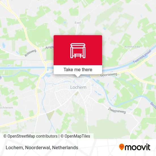 Lochem, Noorderwal map