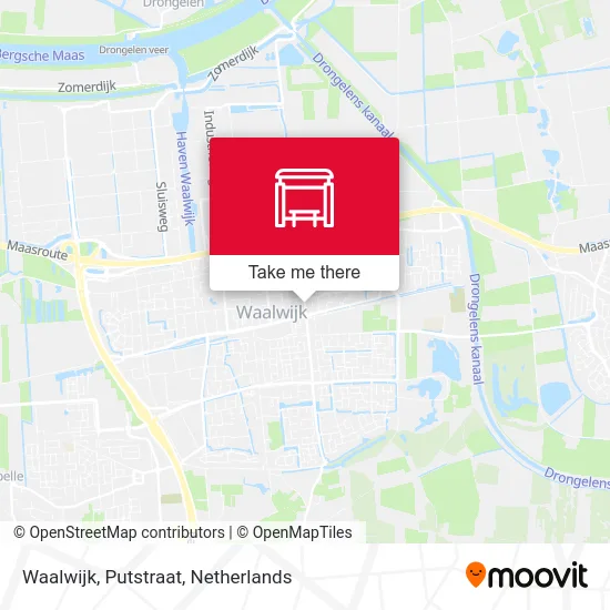 Waalwijk, Putstraat map