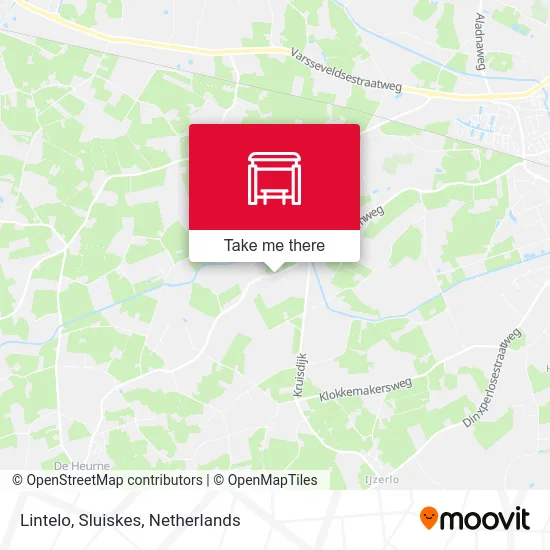 Lintelo, Sluiskes map