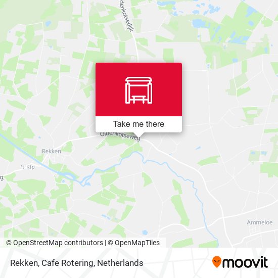 Rekken, Cafe Rotering map
