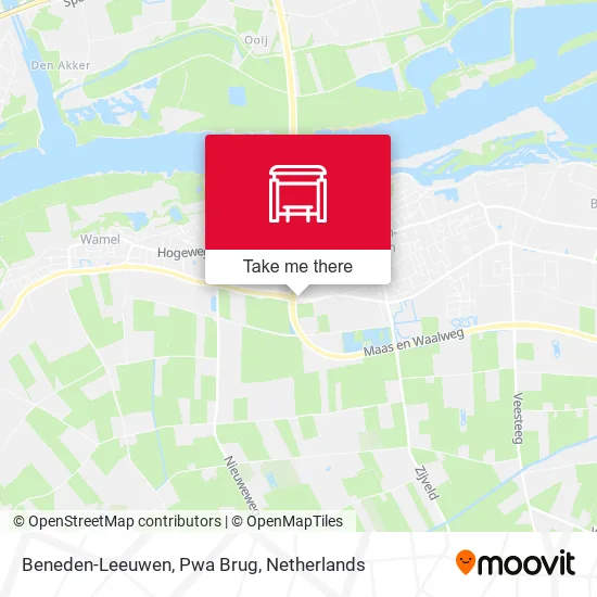 Beneden-Leeuwen, Pwa Brug map