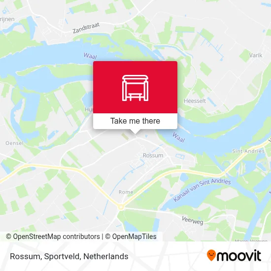 Rossum, Sportveld Karte