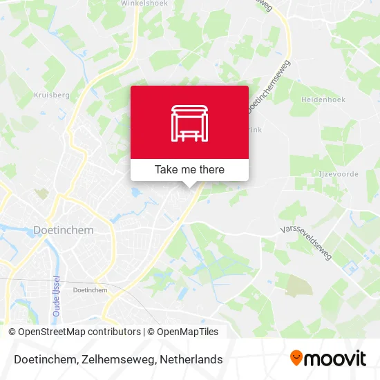 Doetinchem, Zelhemseweg map
