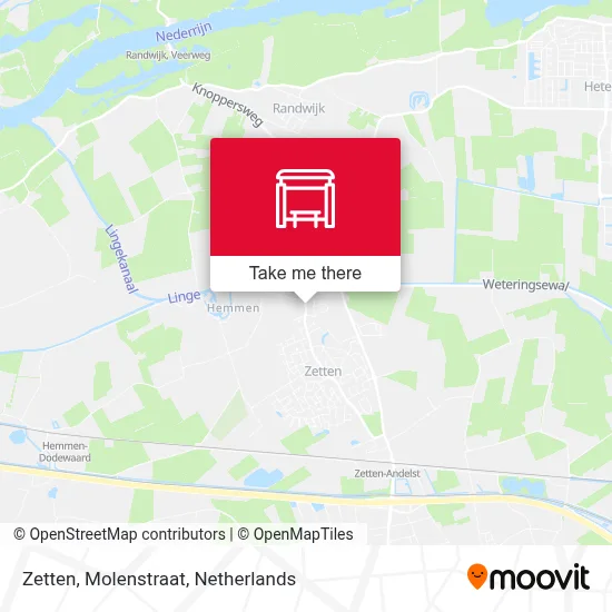 Zetten, Molenstraat map