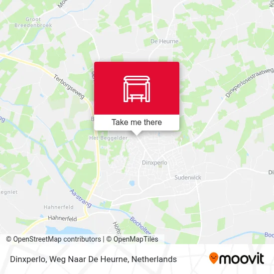 Dinxperlo, Weg Naar De Heurne map