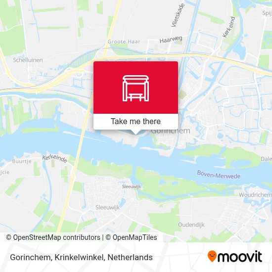 Gorinchem, Krinkelwinkel map