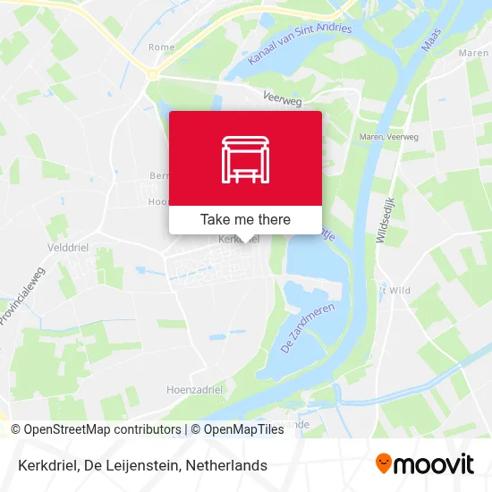 Kerkdriel, De Leijenstein map