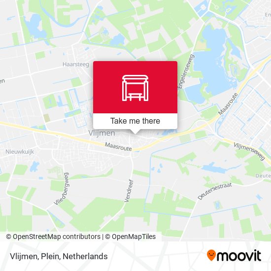 Vlijmen, Plein map