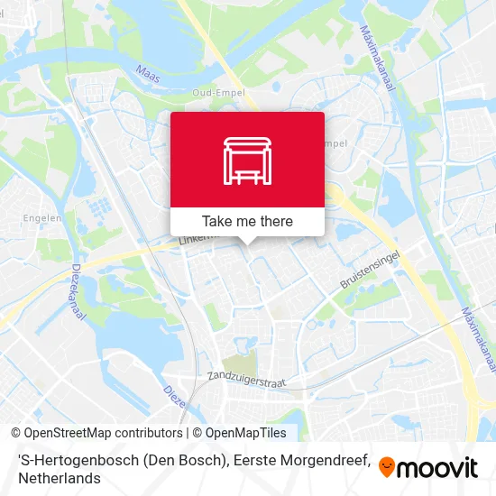 'S-Hertogenbosch (Den Bosch), Eerste Morgendreef map