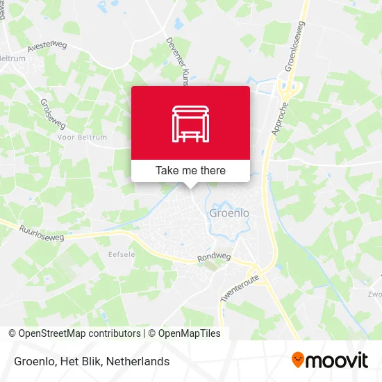 Groenlo, Het Blik map