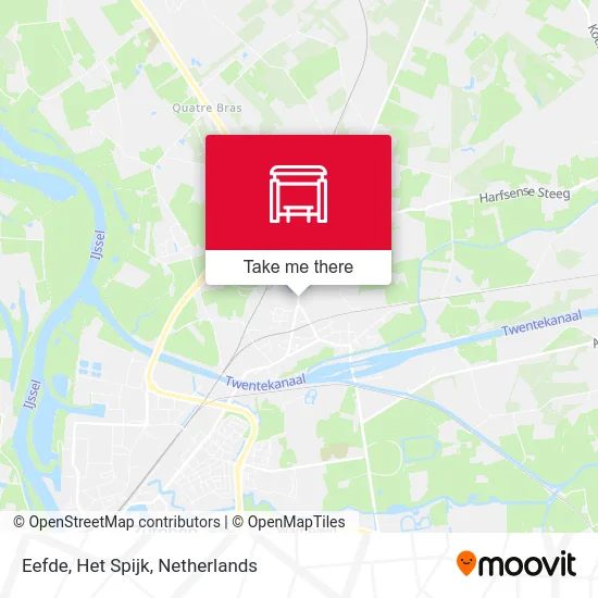 Eefde, Het Spijk map