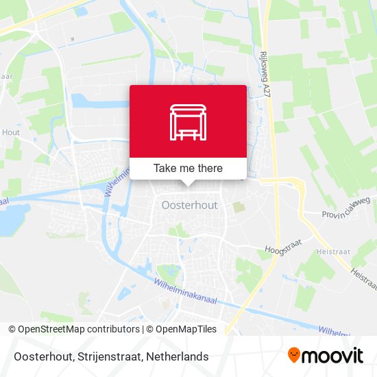 Oosterhout, Strijenstraat map