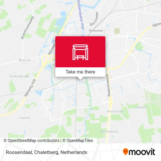 Roosendaal, Chaletberg map