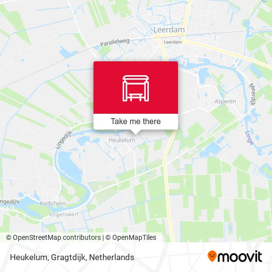 Heukelum, Gragtdijk map