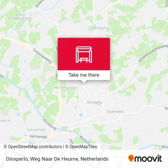 Dinxperlo, Weg Naar De Heurne map