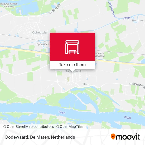 Dodewaard, De Maten map