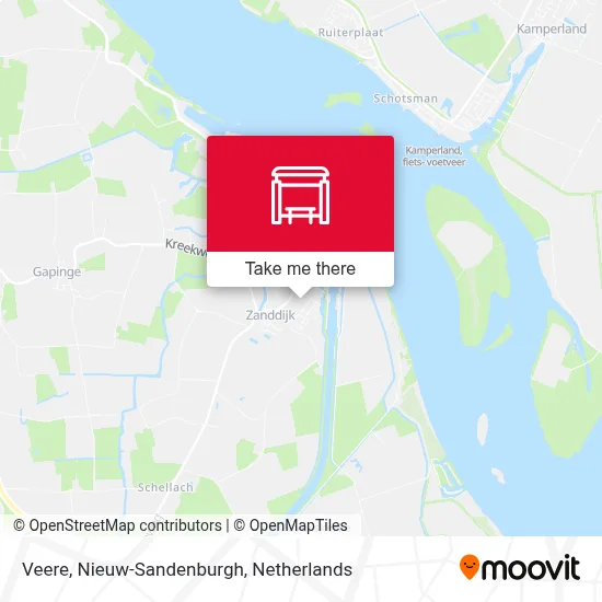 Veere, Nieuw-Sandenburgh map