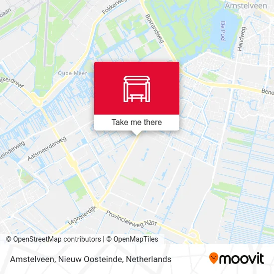 Amstelveen, Nieuw Oosteinde map