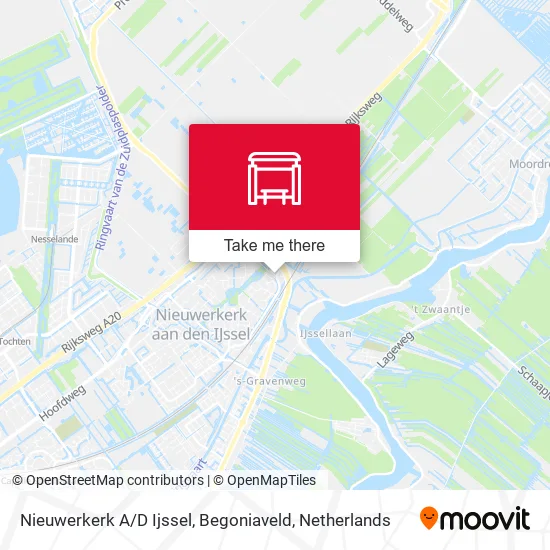 Nieuwerkerk A / D Ijssel, Begoniaveld map