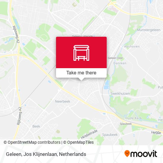 Geleen, Jos Klijnenlaan map