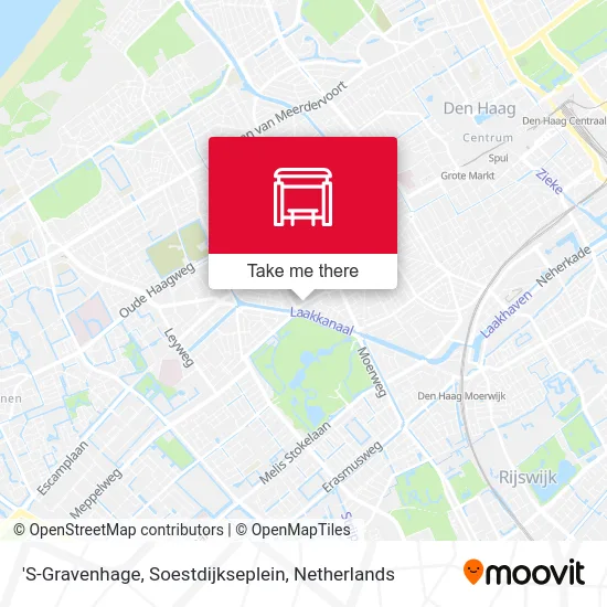 'S-Gravenhage, Soestdijkseplein map