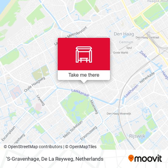 'S-Gravenhage, De La Reyweg Karte