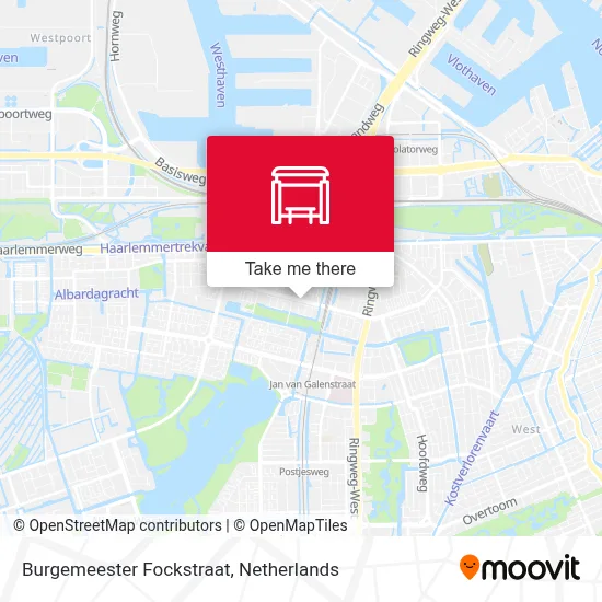 Burgemeester Fockstraat map