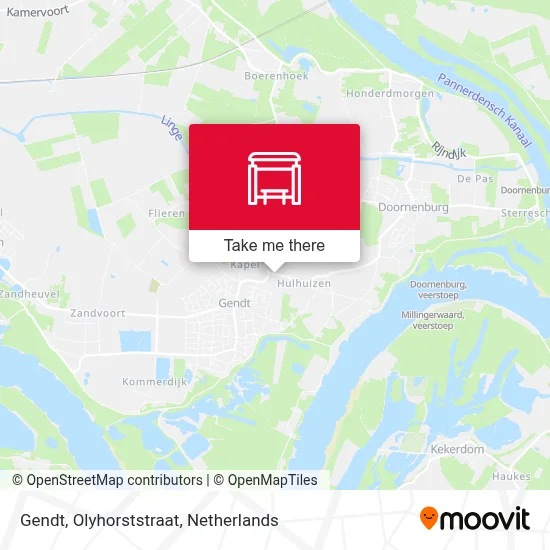 Gendt, Olyhorststraat map