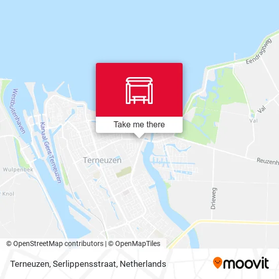 Terneuzen, Serlippensstraat map