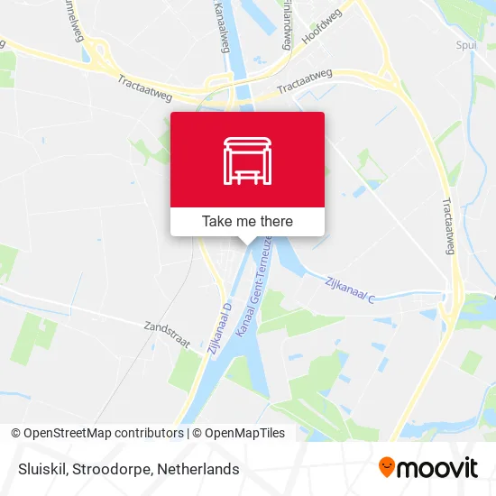 Sluiskil, Stroodorpe map